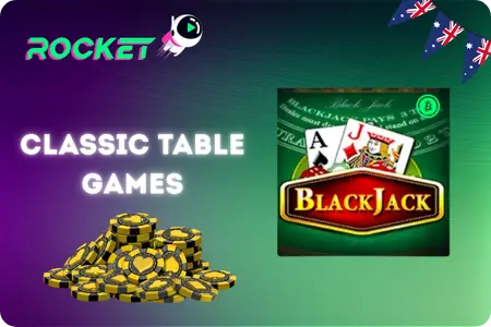 Casino Rocket Online Classic Table Games